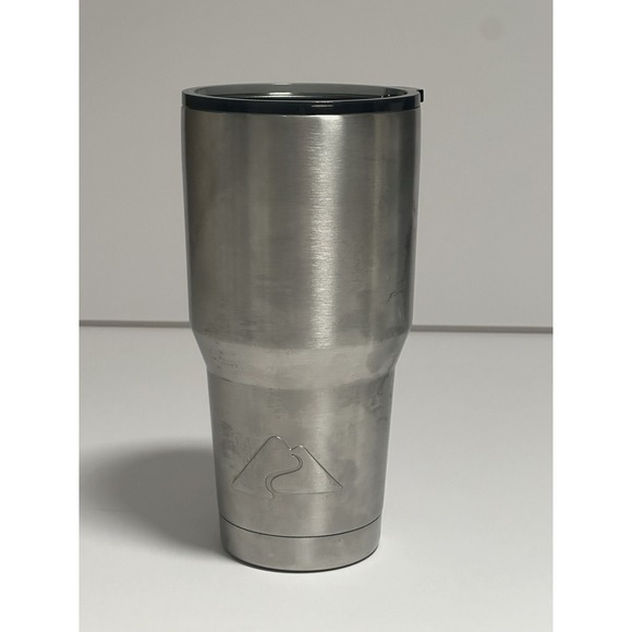 Ozark Trail Stainless Steel Coffee Mug Plastic Lid 32oz Tapered For‎ Car Holder - Picture 1 of 5